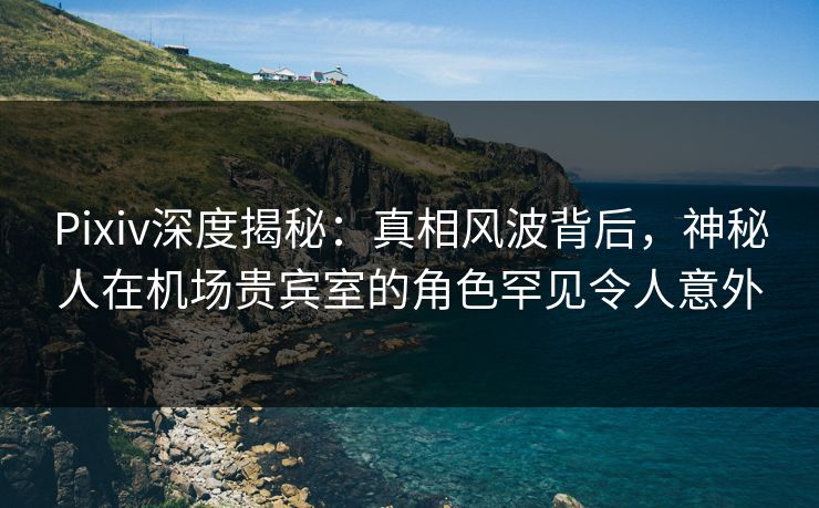 Pixiv深度揭秘：真相风波背后，神秘人在机场贵宾室的角色罕见令人意外